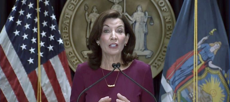 Hochul tries to fend off scrum of New York Democratic gubernatorial primary challengers