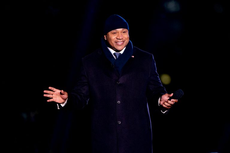 LL Cool J hosts the National Christmas Tree lighting ceremony at the Ellipse near the White House in Washington, Thursday, Dec. 2.
