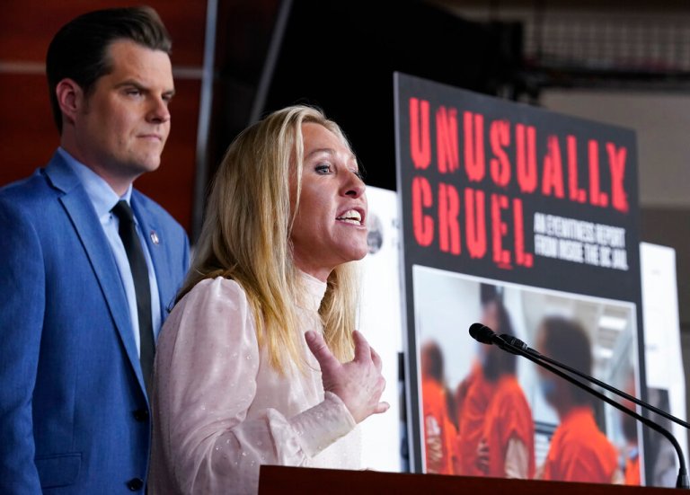 Marjorie Taylor Greene rips Jan. 6 jailer as ‘hateful’ anti-Trumper