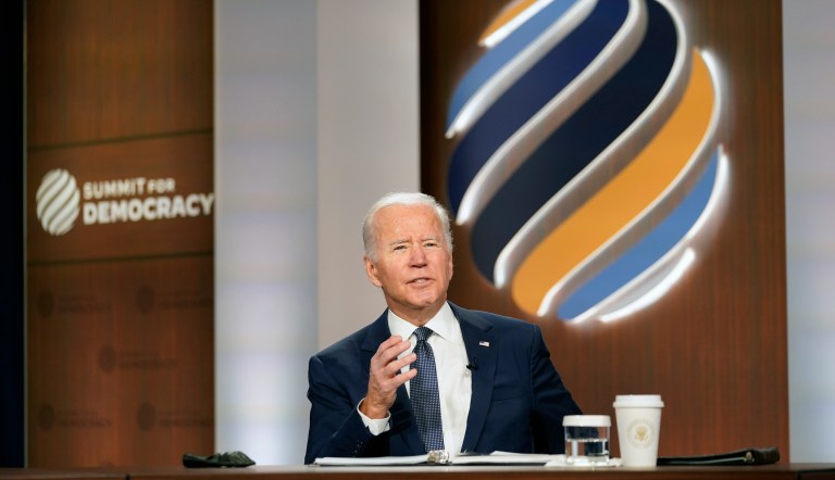 Biden closes virtual ‘Summit for Democracy’ with call to pass voting reforms