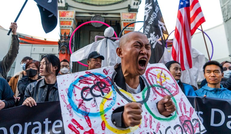 Who is boycotting the Beijing Olympics?