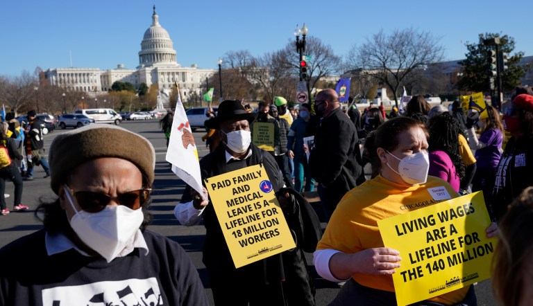 With Build Back Better stalled, the Left pushes Biden to act alone