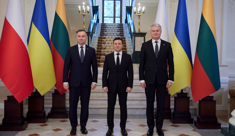 Signaling deep concern, Poland and Lithuania break from US on Ukraine