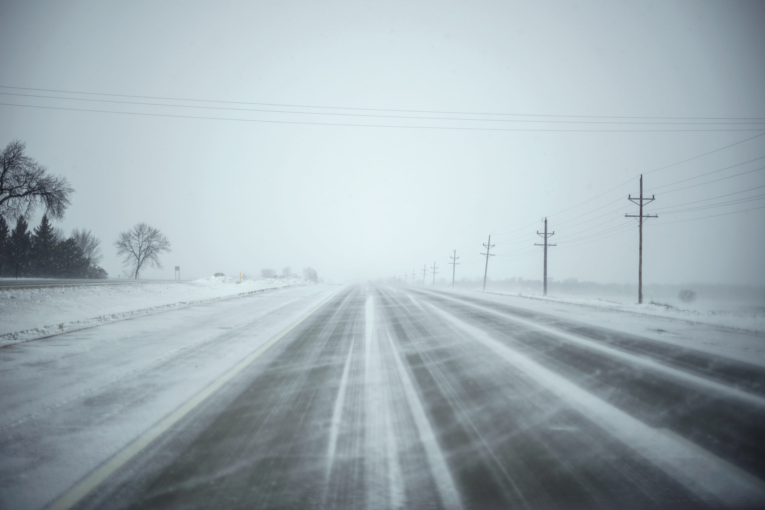 Squall over the place: Snow blankets four Northeastern states
