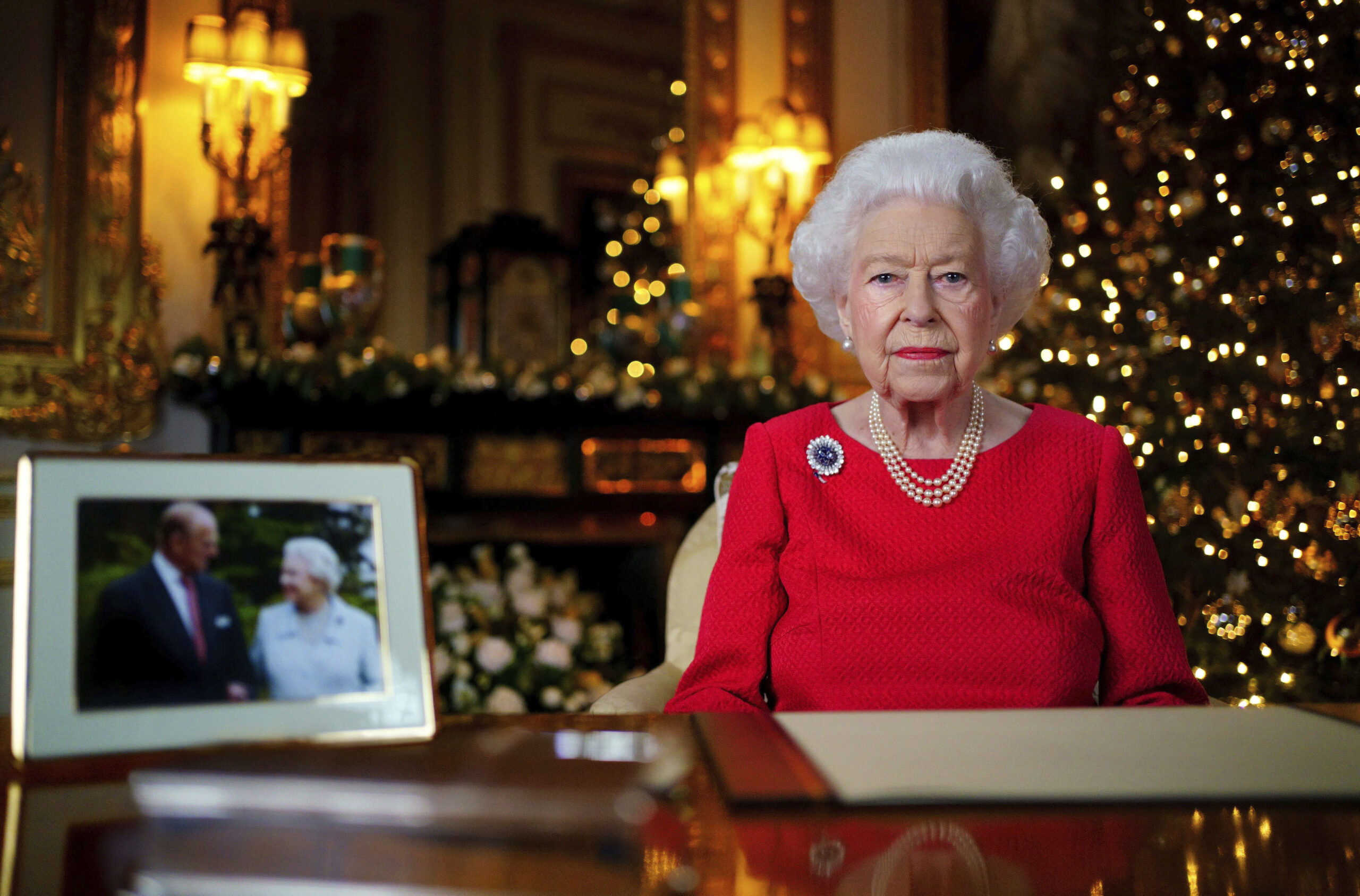 Queen Elizabeth II honors Prince Philip in first Christmas speech since his death