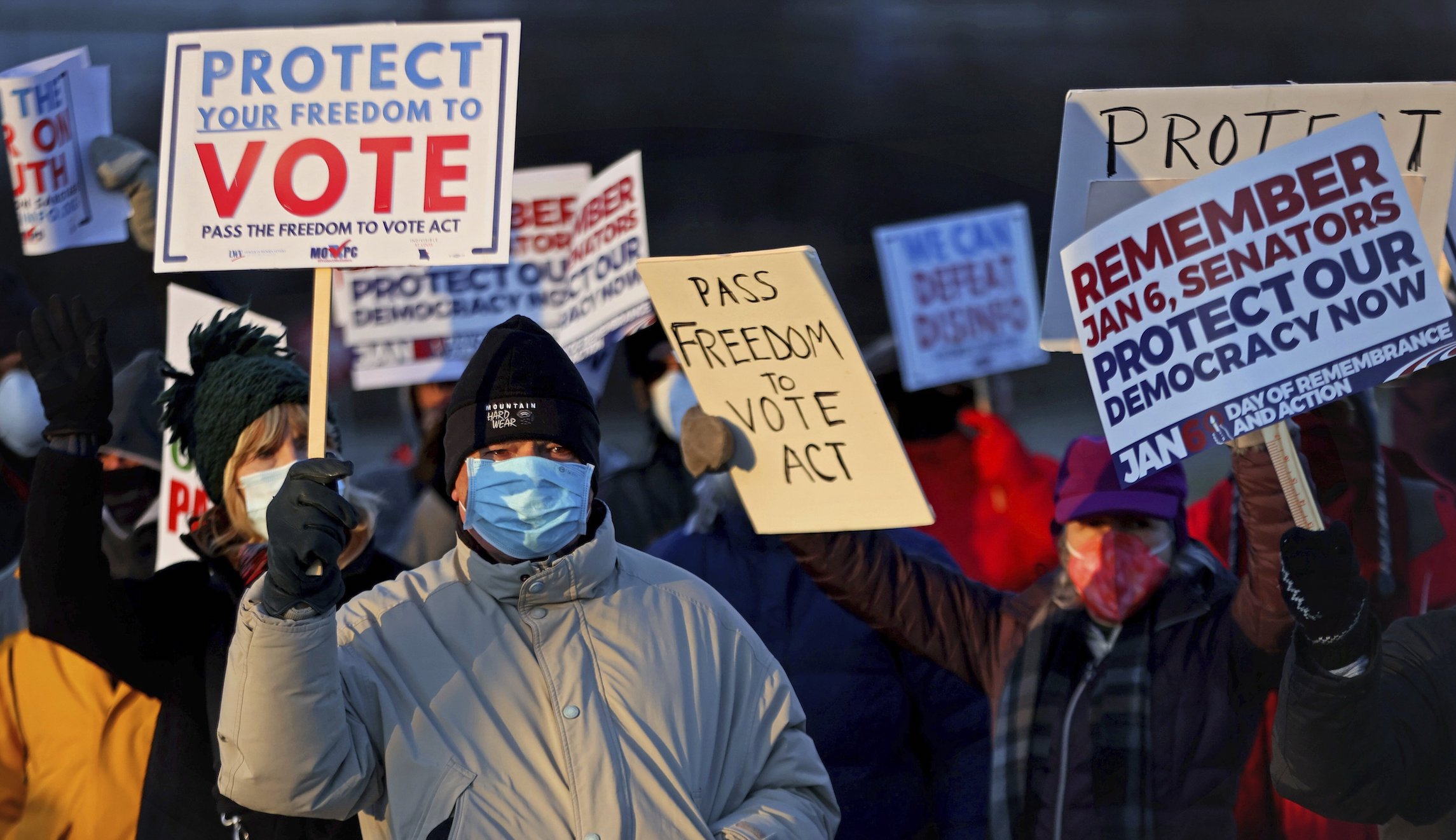 White House says Biden’s ‘plan is to sign’ voting bills Democrats struggling to pass ‘into law’