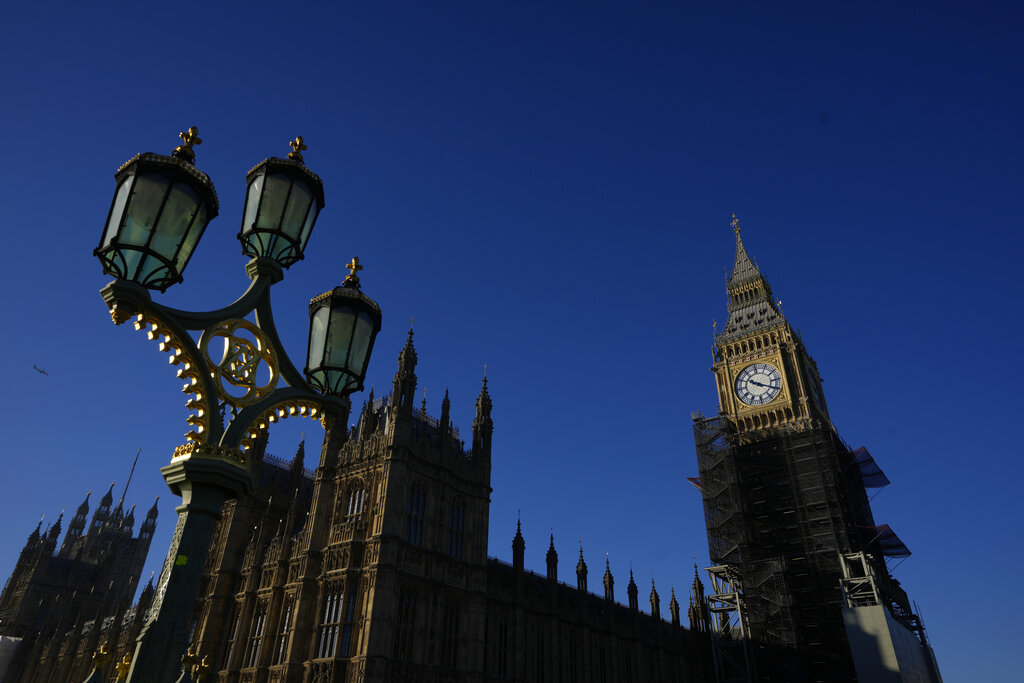 Conservative British lawmaker arrested on suspicion of rape