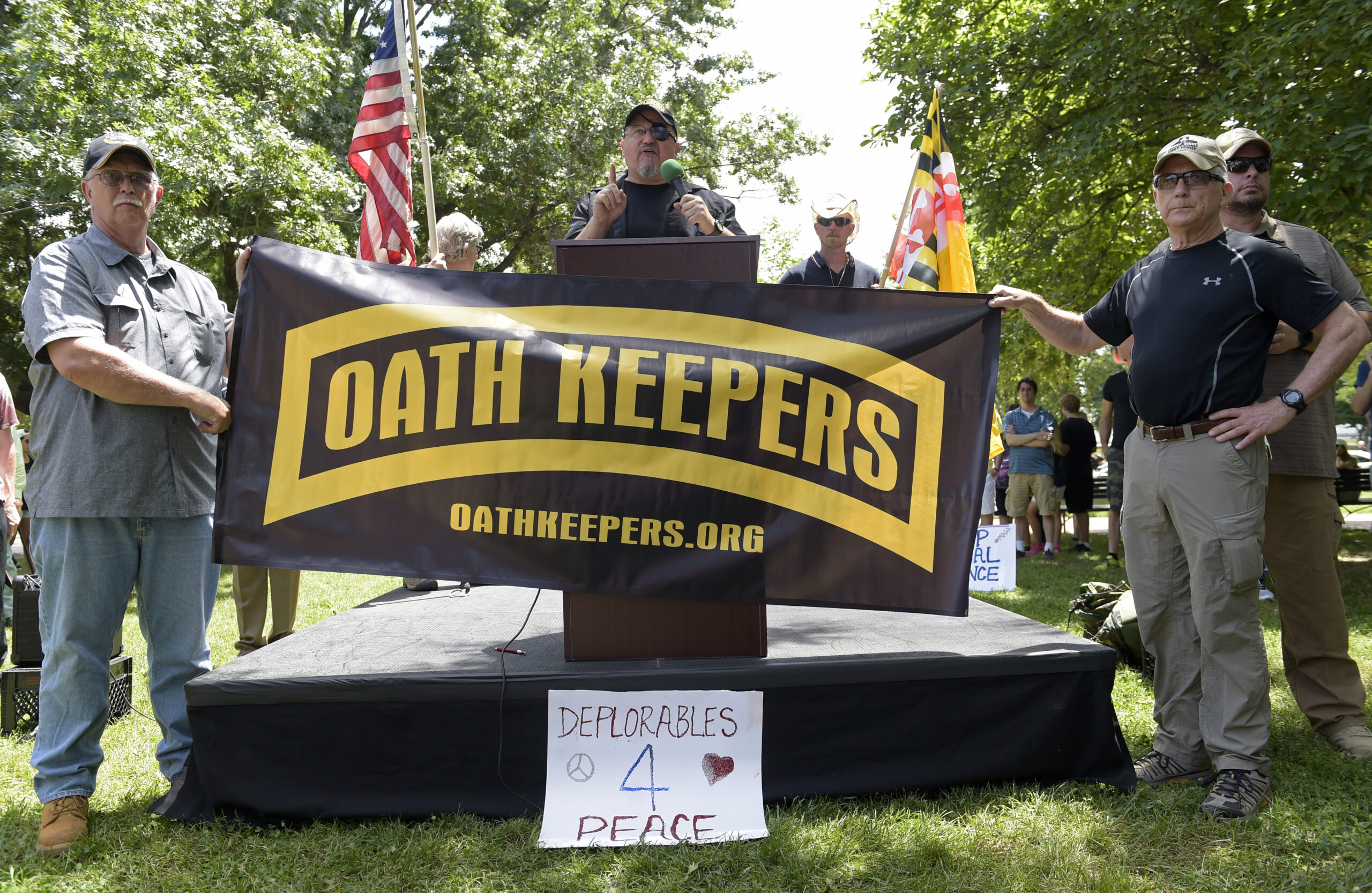 Prosecutors allege Oath Keepers stockpiled rifles and ammunition for Jan. 6