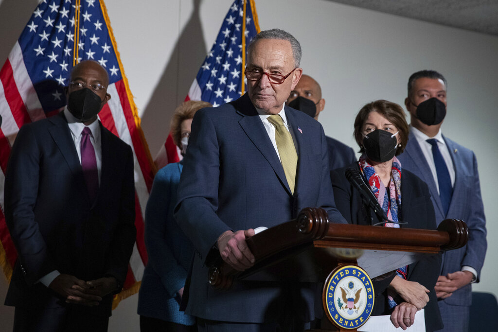 Senate Democrats will try to force ‘talking filibuster’ on two partisan election bills