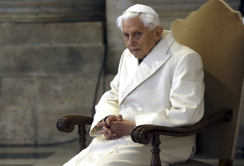 Pope Benedict XVI says denial of 1980 meeting about predatory priest was a ‘mistake’