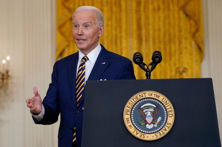 Of course Biden is delegitimizing the 2022 midterm elections