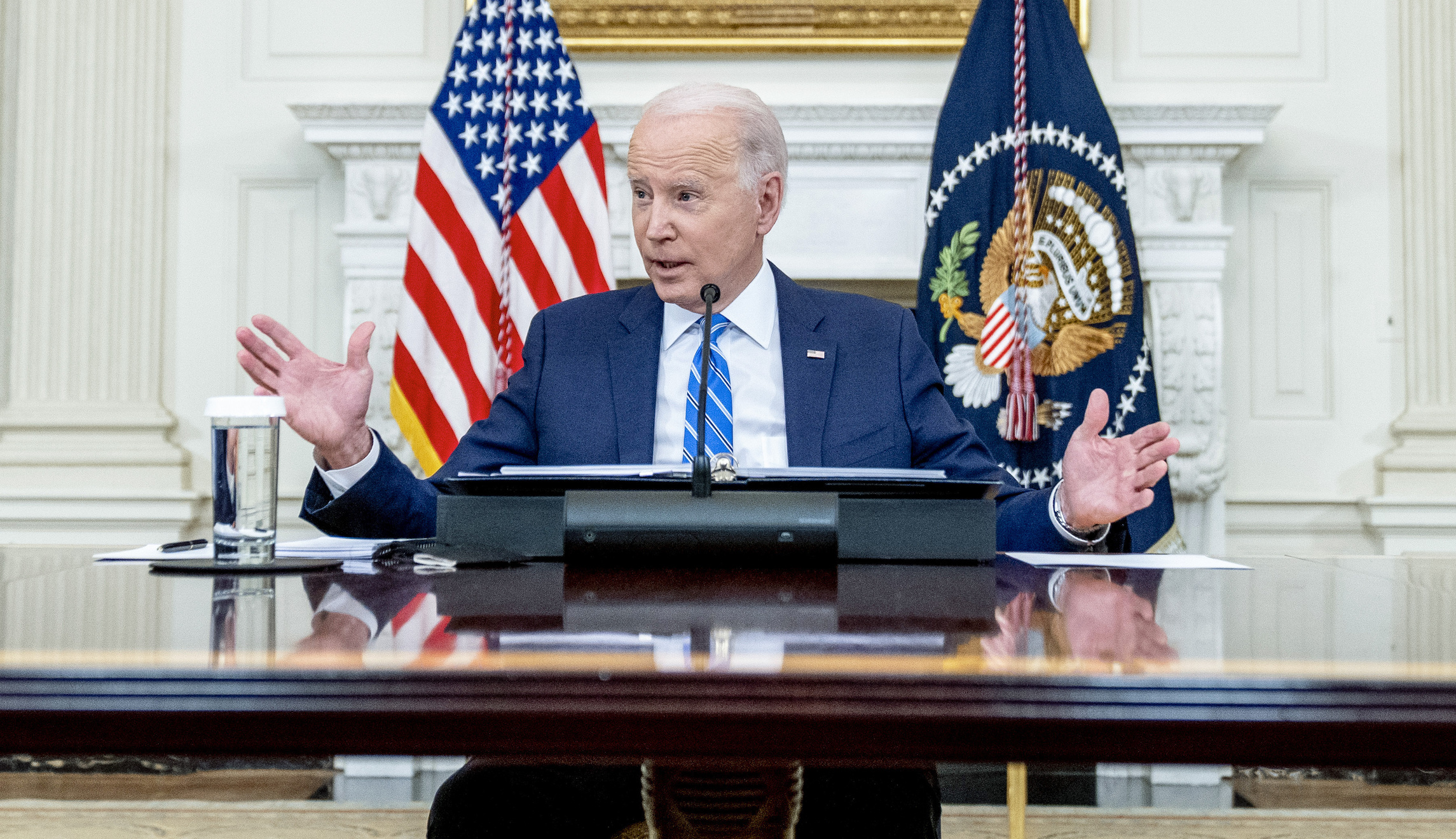 Weekend at Biden’s: White House promotes Build Back Better after bill’s death