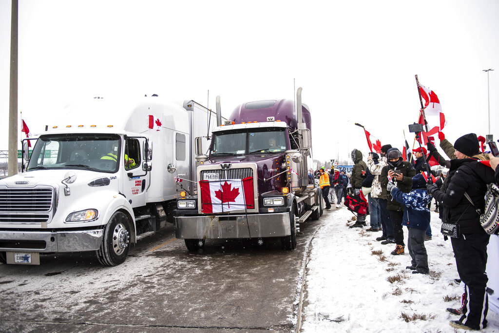 Tough truckers: Canada’s ‘Freedom Convoy’ refuses to budge despite arrests and citations