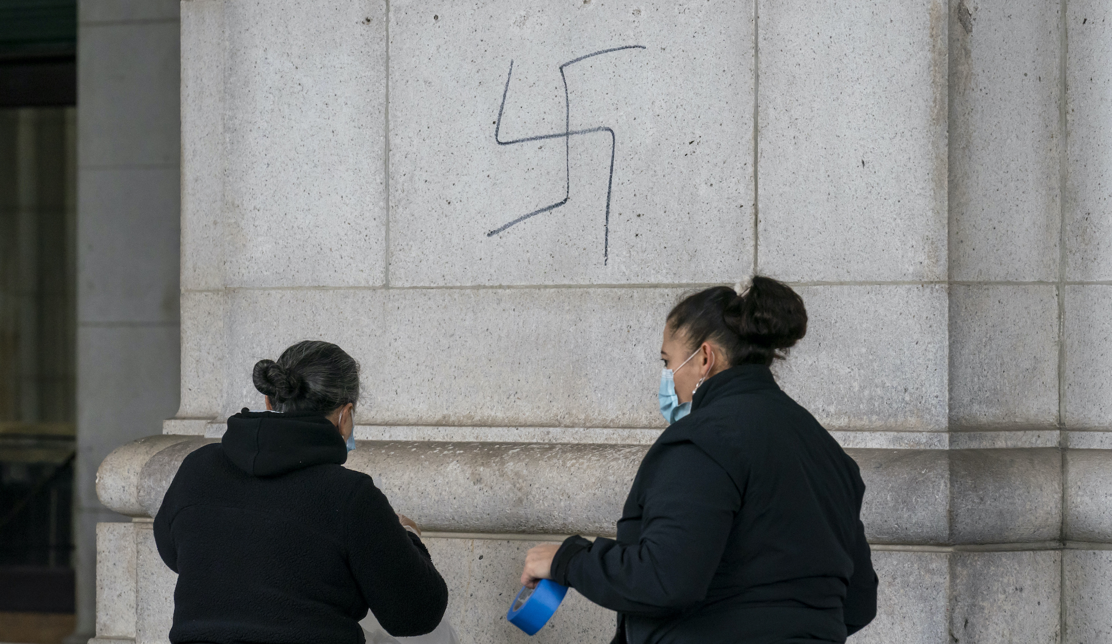 Man who drew Union Station swastikas is twice-deported criminal