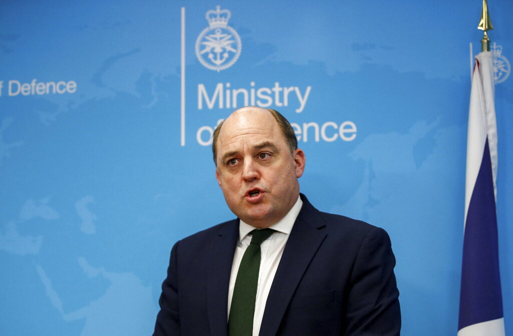 British Defense Minister Ben Wallace will not run for reelection
