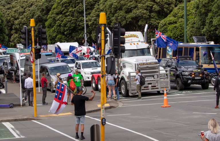 New Zealand capital hit with Canadian-style trucker convoy protesters