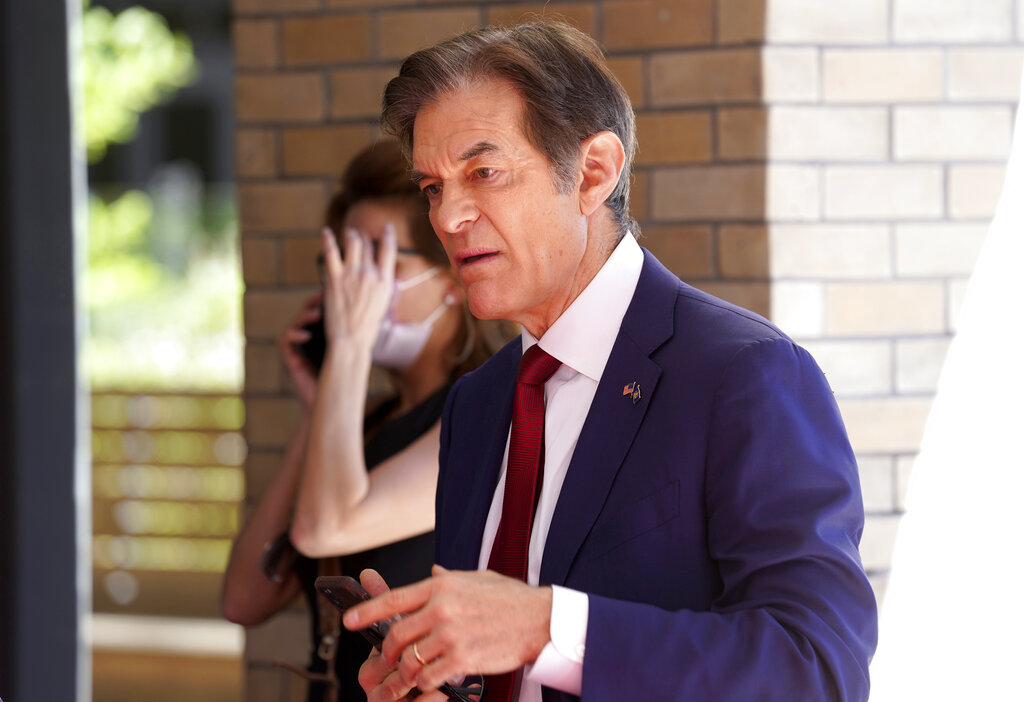 Dr. Oz disavows past support for lockdowns