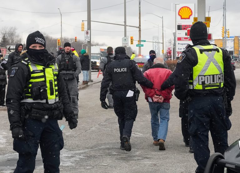 Canadian police arrest remaining protesters at Ambassador Bridge
