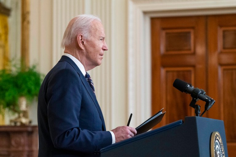 Biden pressed on whether his words and deeds are enough to counter Putin