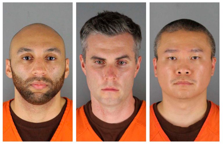 Three former Minneapolis police officers found guilty of violating George Floyd’s civil rights