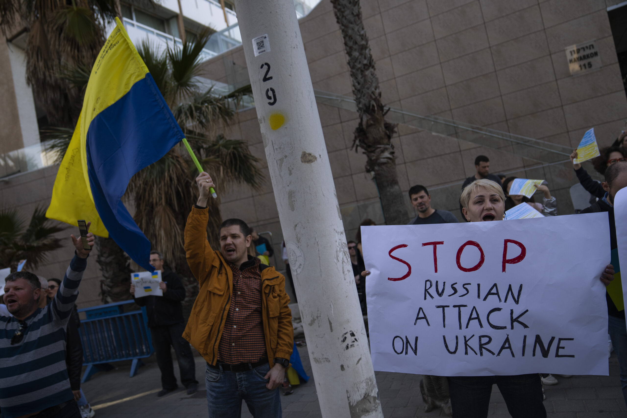 WATCH: Demonstrators gather at Russian embassies in DC and around the world