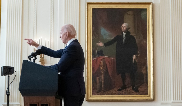 Biden avoids energy sector in sanctions to limit ‘pain’ at the gas pump