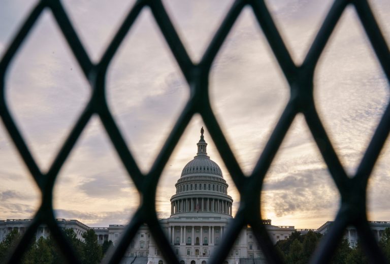 Fencing reinstalled around Capitol ahead of State of the Union address