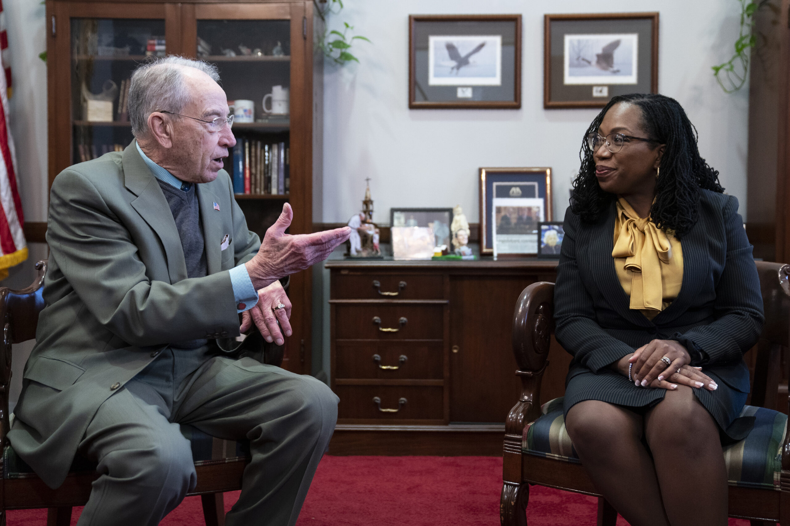 Grassley says Jackson Supreme Court confirmation hearing plan should slow down