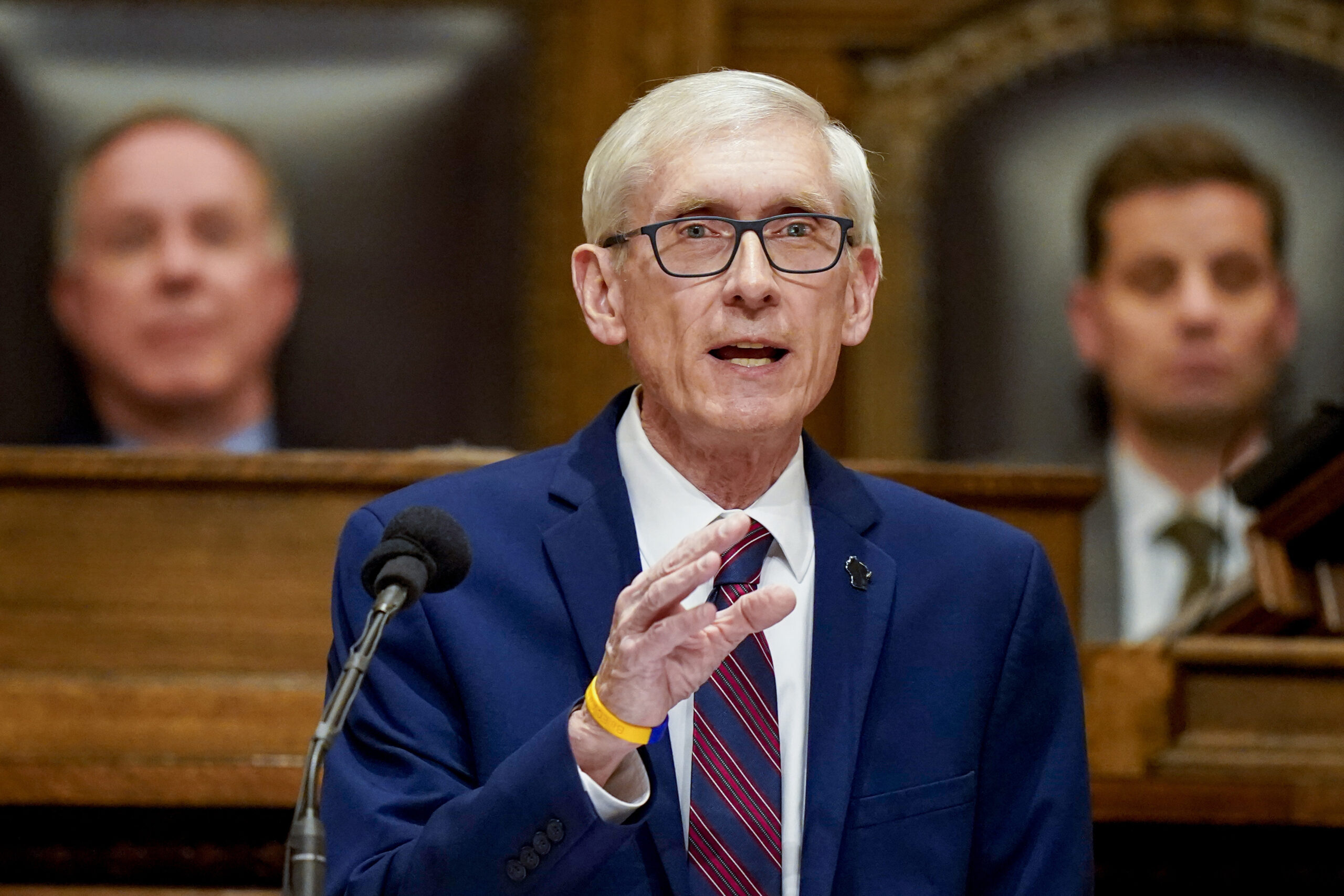 Wisconsin Republicans look to limit Democratic governor’s veto power