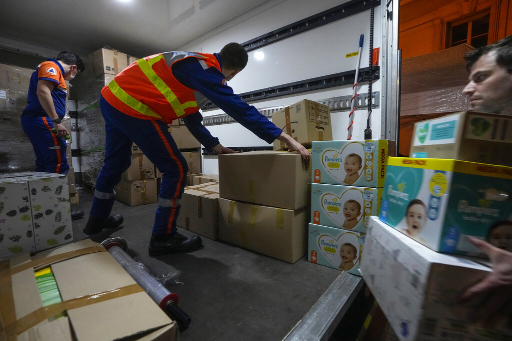 Charity van filled with donations to Ukraine stolen in UK