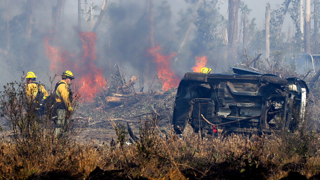 Florida wildfires consume 12,000 acres, force 1,100 homes to evacuate
