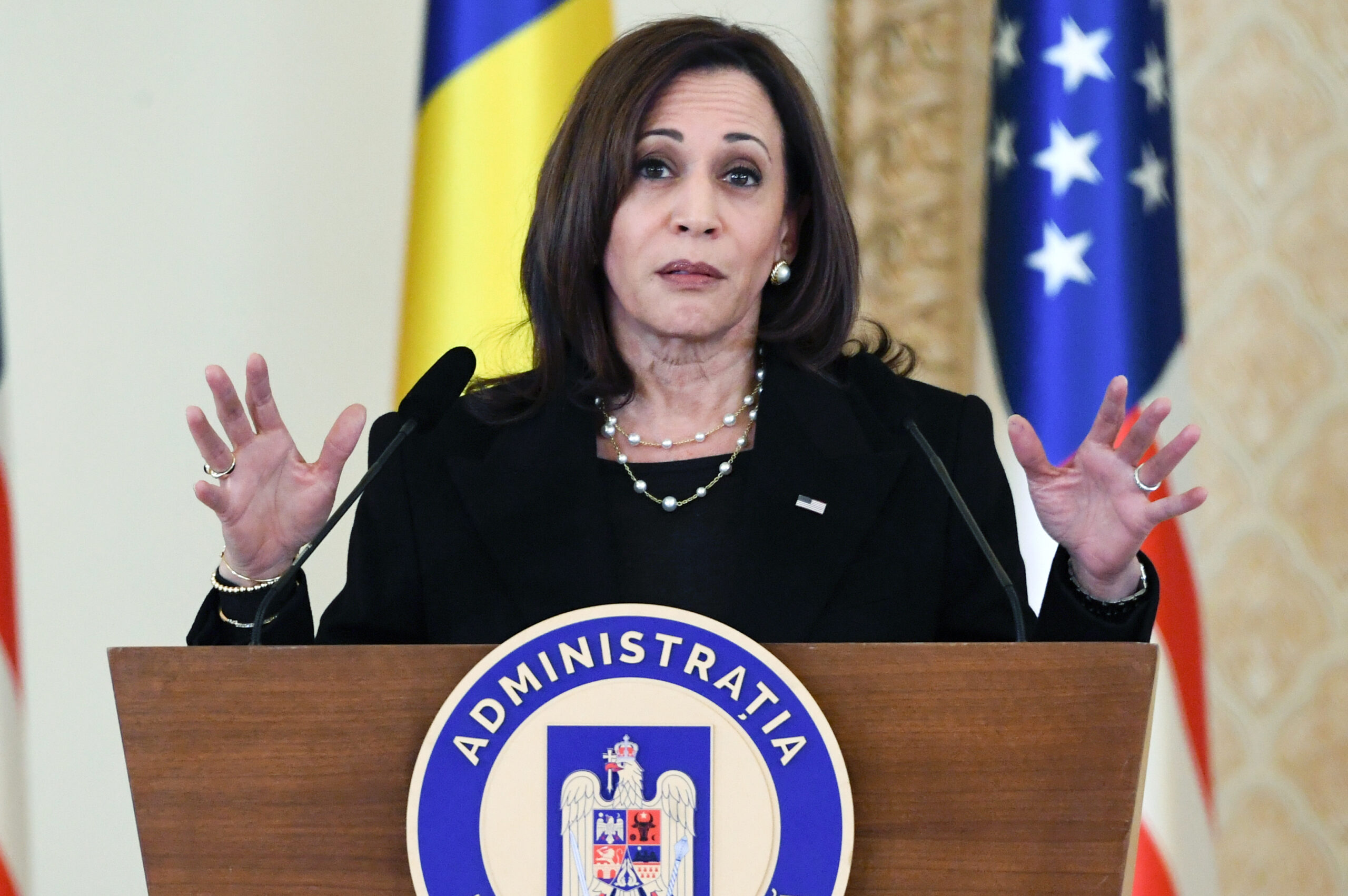 ‘Look at the map’: Kamala Harris rambles when asked how long inflation will go on