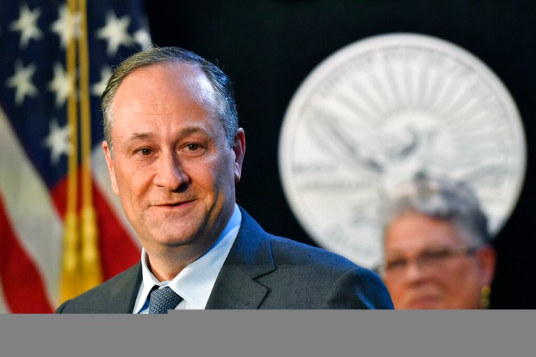 ‘Second gentleman’ getting into his new job