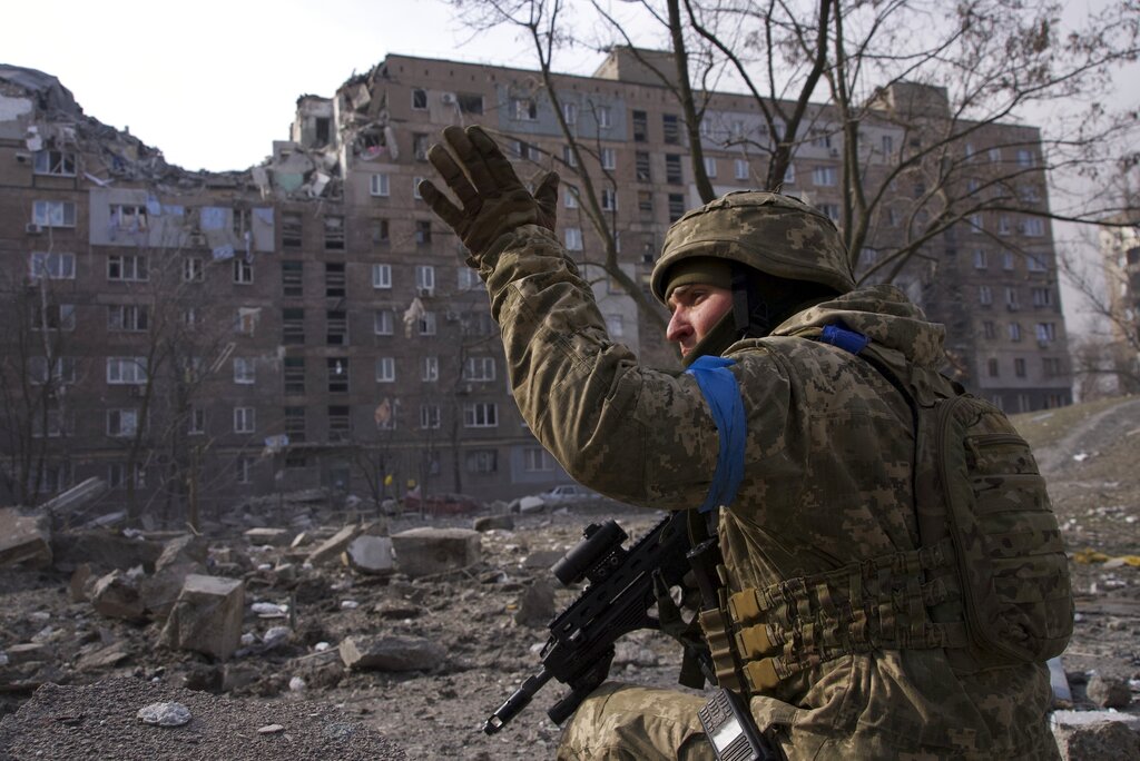 Reporters blocked by Ukrainian military from site of Russian attack near Polish border
