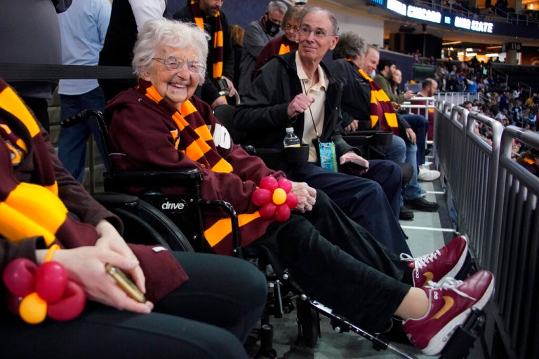 Sister Jean honored as she celebrates 103rd birthday