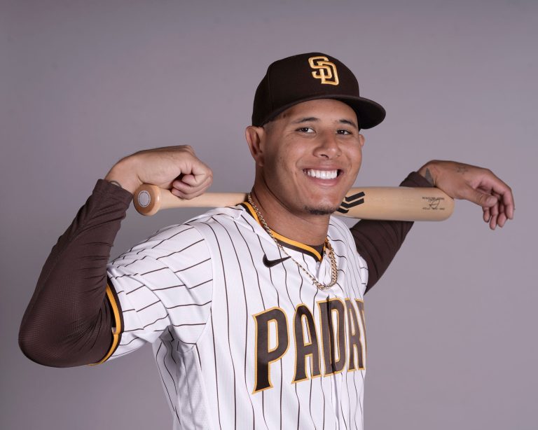 This is a 2022 photo of Manny Machado of the San Diego Padres baseball team taken Thursday, March 17, 2022.