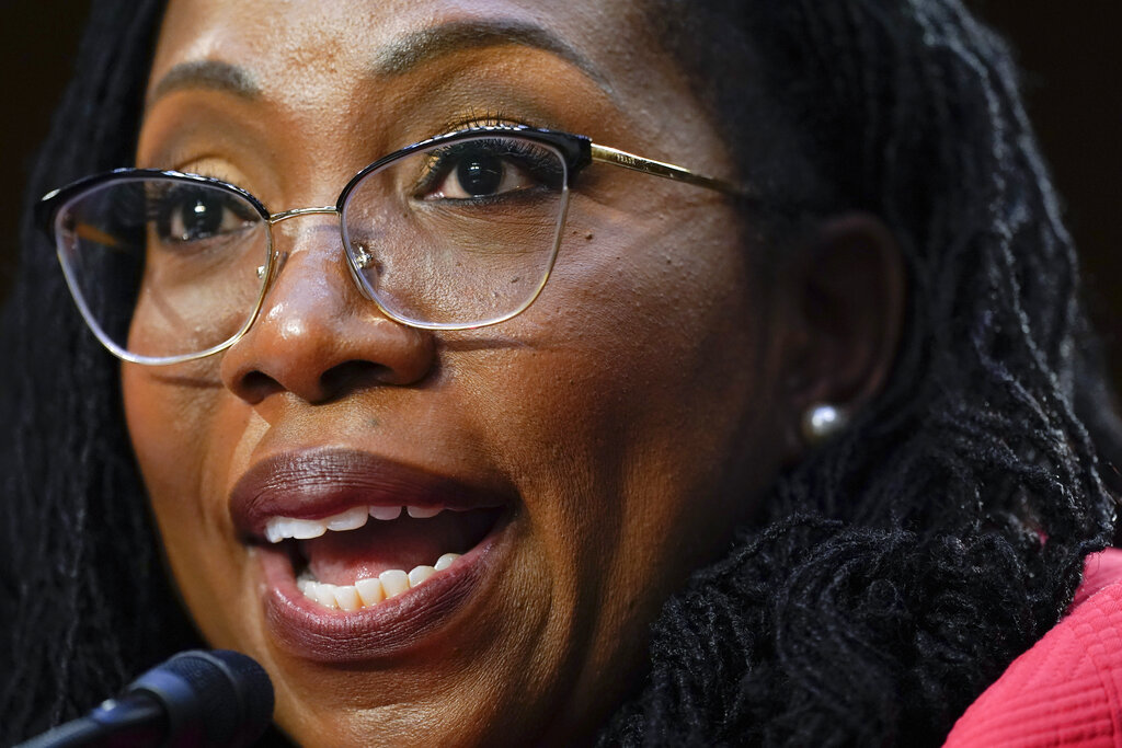 Four times Jackson was rattled by GOP pressure during Supreme Court hearing