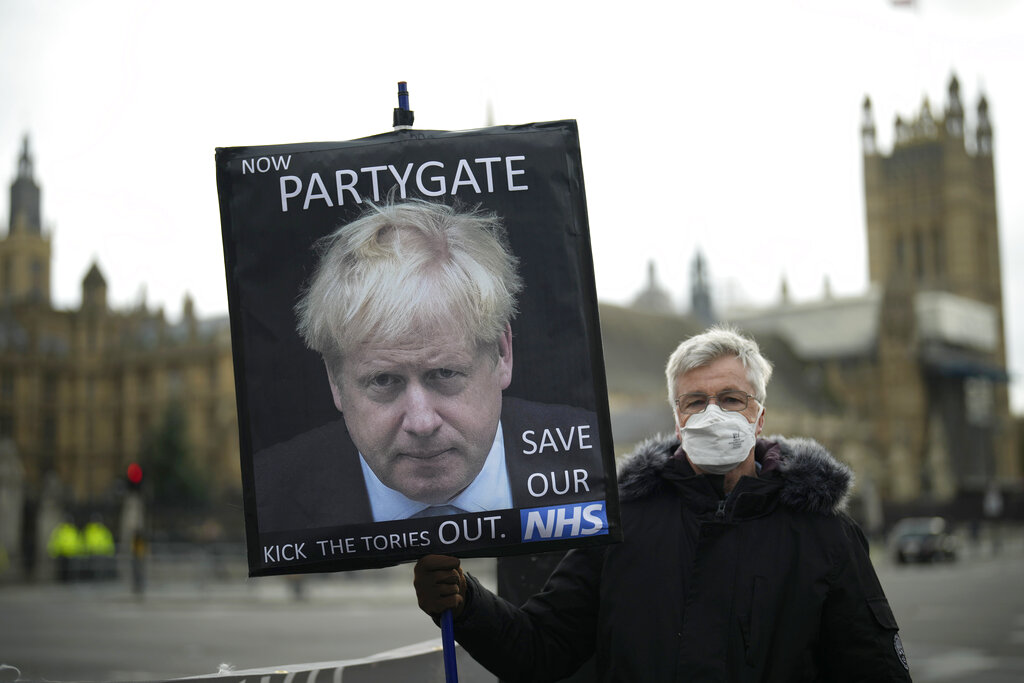 Boris Johnson and Chancellor Rishi Sunak fined over ‘partygate’ scandal