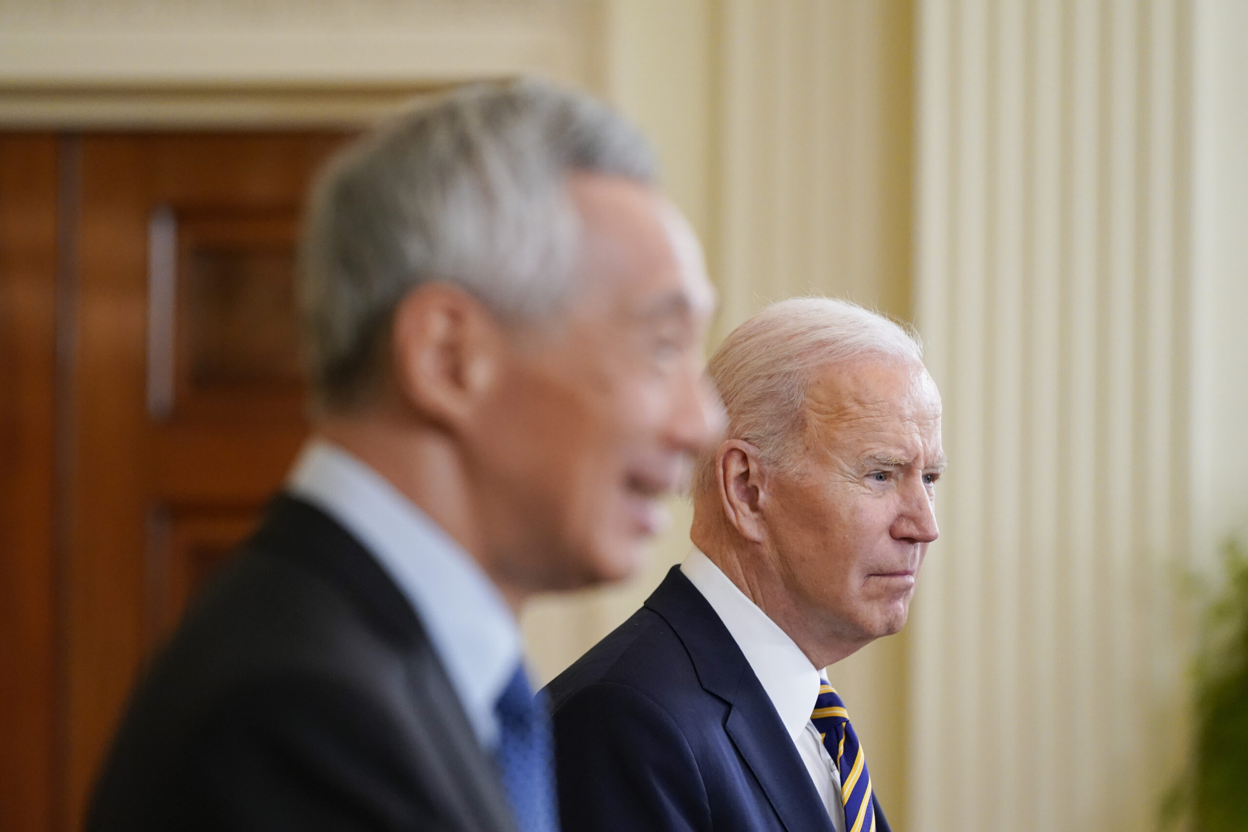 ‘We’ll see’: Biden reserves judgment on Russia force pullback pledge