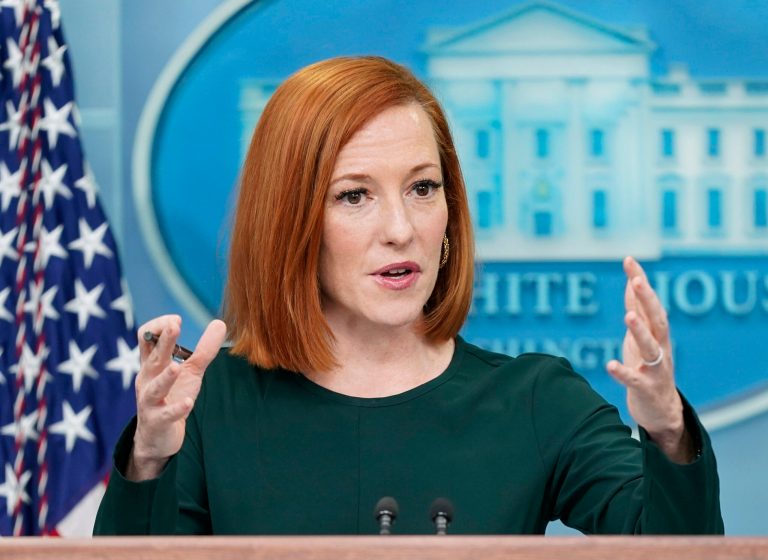 WATCH: Jen Psaki praises White House response to Biden COVID-19 news