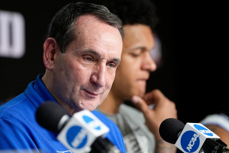 ‘I love my team’: Duke’s Coach K says goodbye to college basketball with loss to UNC