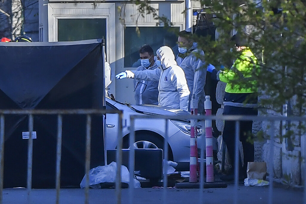 Driver dies ramming car into gates of Russian Embassy in Romania