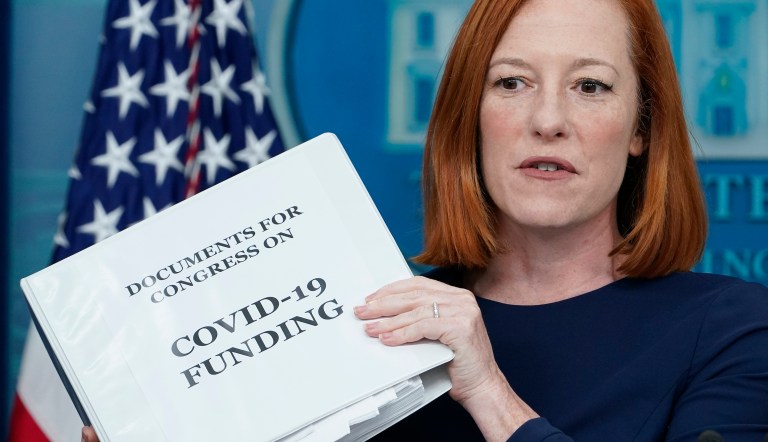 White House hits Republicans on COVID-19 funding as Biden officials test positive