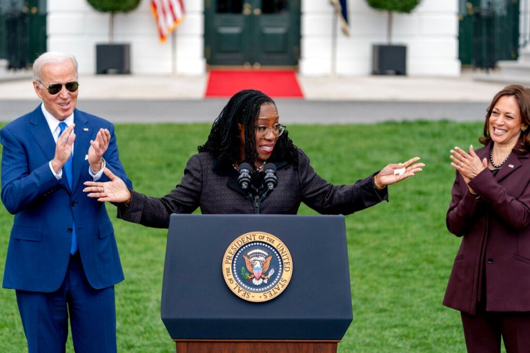 White House Report Card: Biden propped up by KBJ