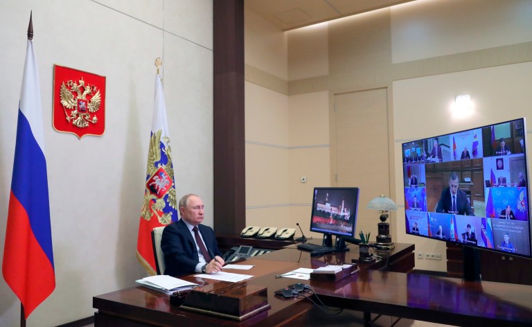 Lithuania urges Western allies to seek ‘regime change’ in Russia