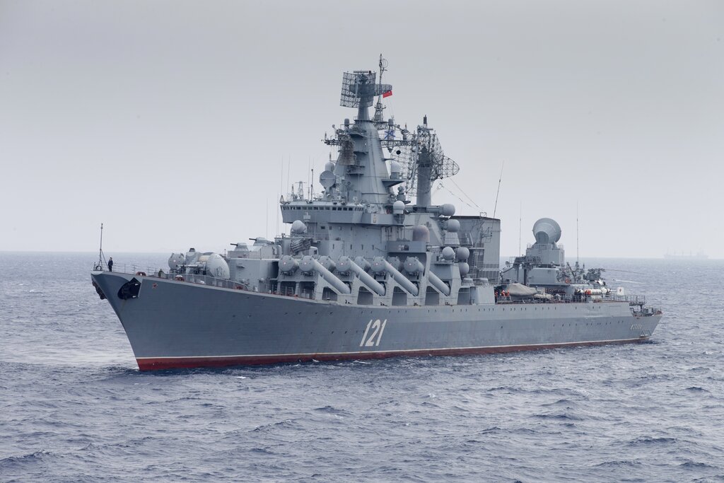 Russia can’t replace sunken Moskva, but still able to hit targets from sea: UK