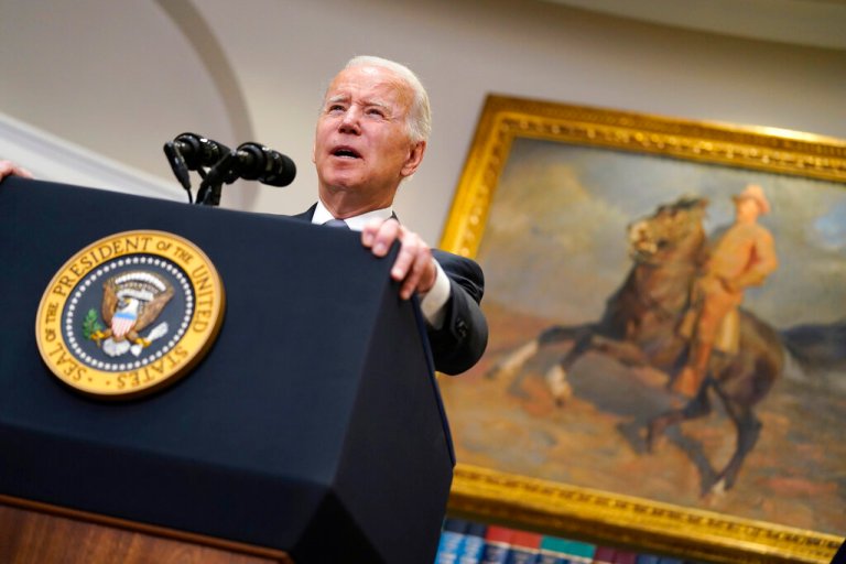 Biden confuses Title 42 and federal mask mandate in question about appeal