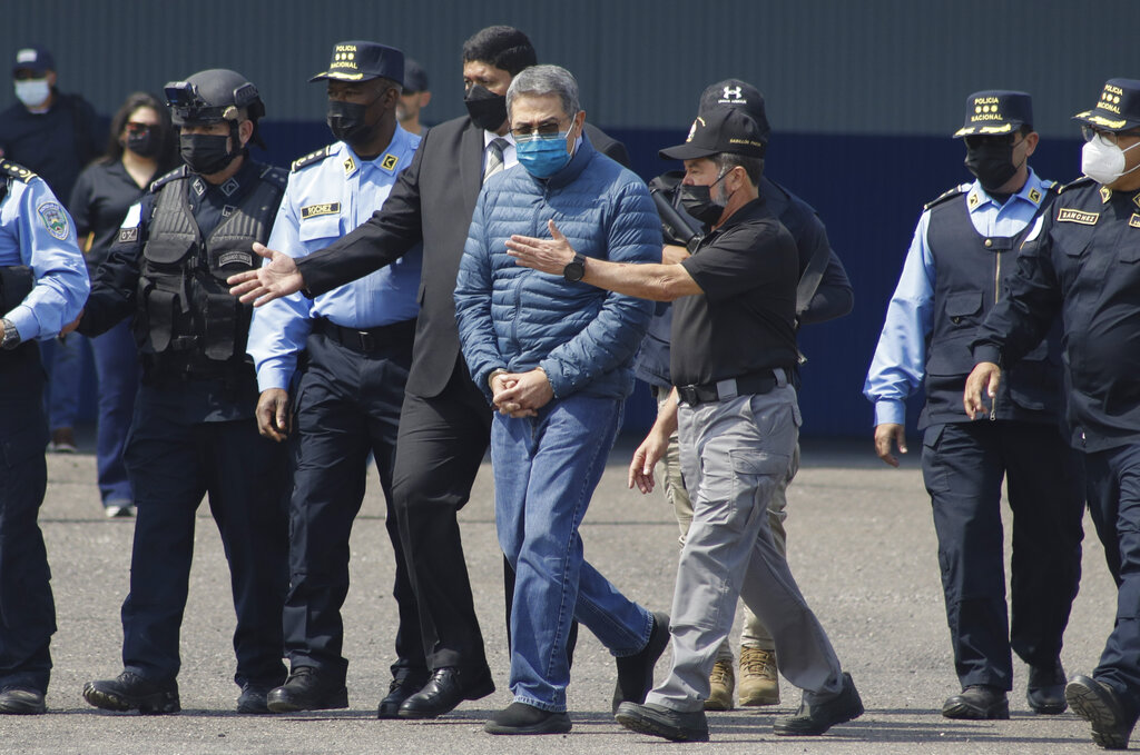 Former Honduran president released from prison after Trump pardon