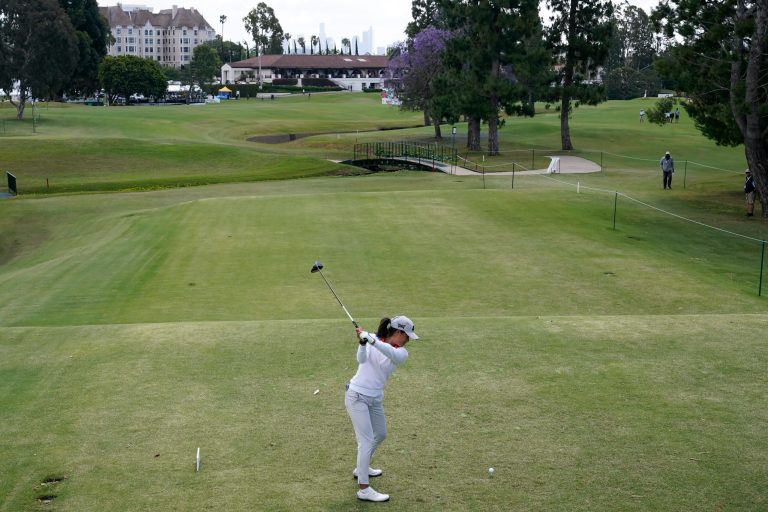 Transgender golfer Hailey Davidson set to become first trans woman to win LPGA Tour card