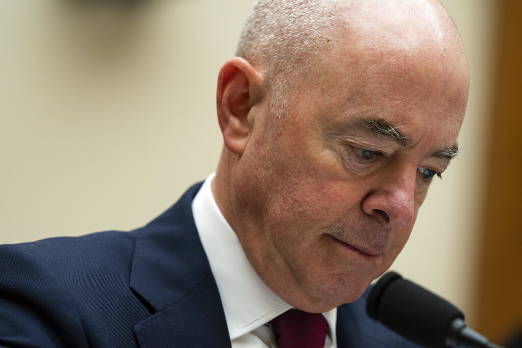 House Republican files articles of impeachment against DHS Secretary Mayorkas